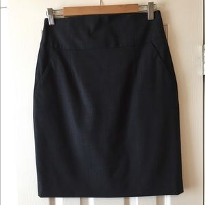 Banana Republic Wool Pencil Skirt